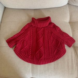 Cable knit sweater